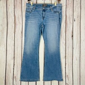 Torrid Jeans Womens 16R Blue Luxe Slim Boot Super Stretch Mid Rise Denim Pants